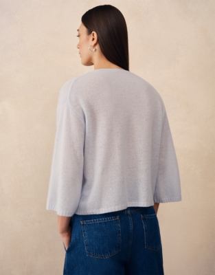 Cashmere Layering Wide Sleeve Jumper