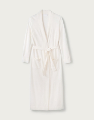 Cashmere Long Robe Robes & Dressing Gowns The White Company US