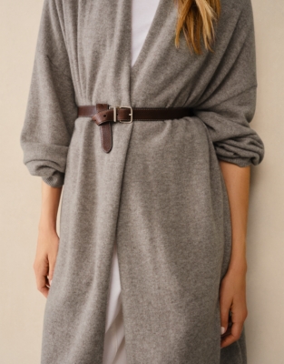 Cashmere Longline Cardigan