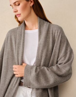 Cashmere Longline Cardigan