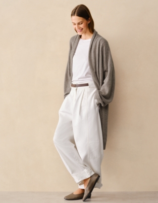 Cashmere Longline Cardigan