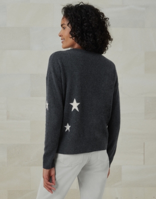 White company star clearance jumper