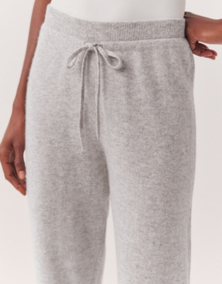 Cashmere Rib Detail Joggers