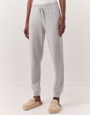 Cashmere Rib Detail Joggers