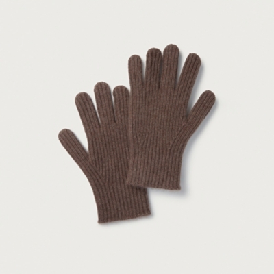 Cashmere Ribbed Gloves