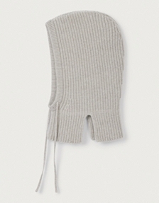 Cashmere Ribbed Hood