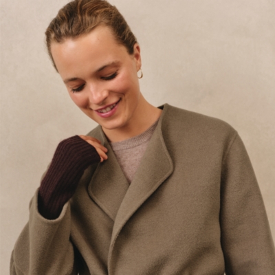 Cashmere Ribbed Wristwarmer