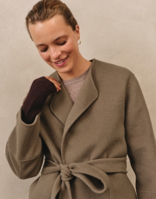 Cashmere Ribbed Wristwarmer