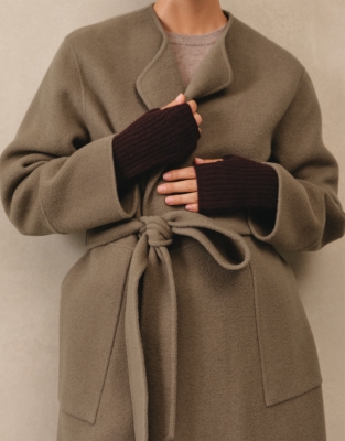 Cashmere Ribbed Wristwarmer