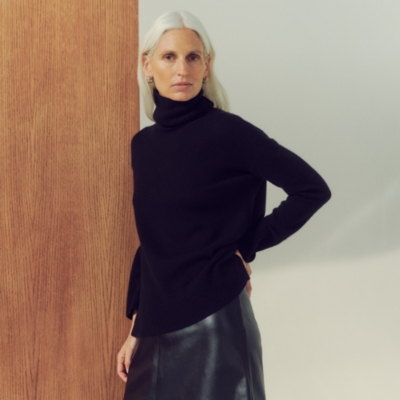 Cashmere Roll Neck Jumper