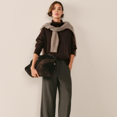 Cashmere Roll Neck Jumper