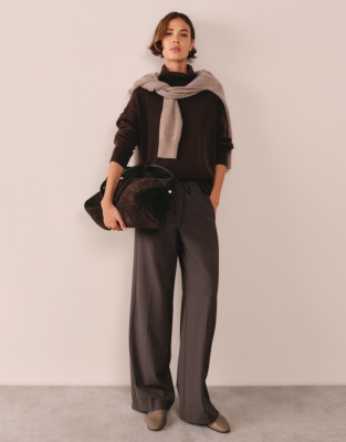 Cashmere Roll Neck Jumper