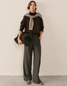 Cashmere Roll Neck Jumper