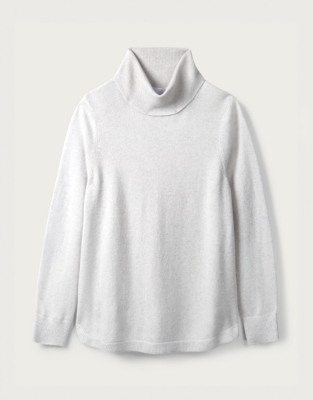 white company cashmere hoodie