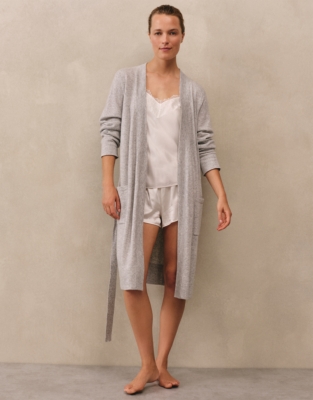 Cashmere Short Robe