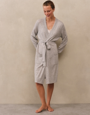 Cashmere Short Robe