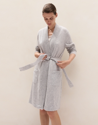 Cashmere Short Robe