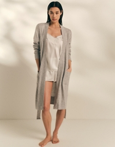 Cashmere Short Robe