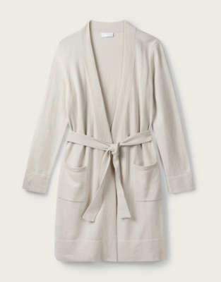 Cashmere Short Robe Robes & Dressing Gowns The White Company US
