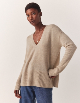 Pure cashmere crew-neck sweater, Le 31