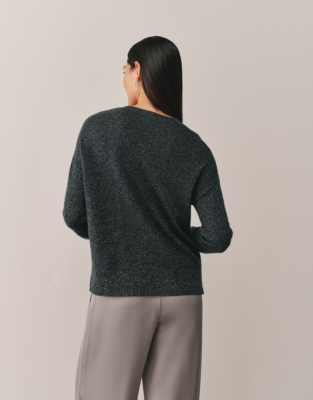 Cashmere Sparkle Crewneck Jumper