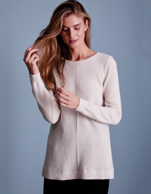 Cashmere shop swing sweater