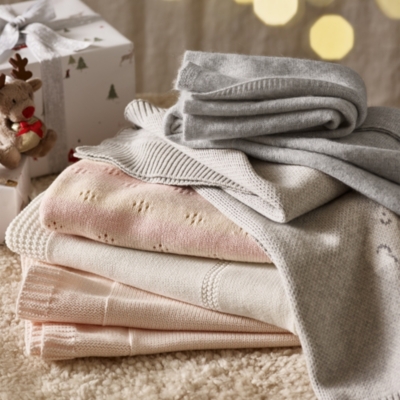 Cashmere Star Baby Blanket Baby Blankets The White Company UK