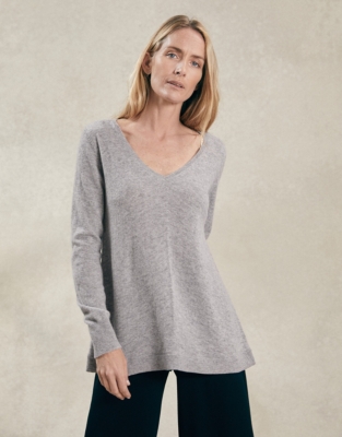 Cashmere swing jumper best sale