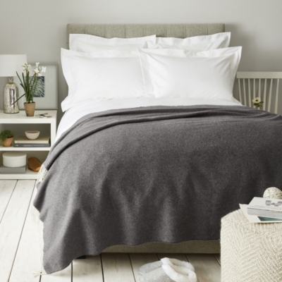 Cashmere Throw Cushions, Bedspreads & Throws The White Company US