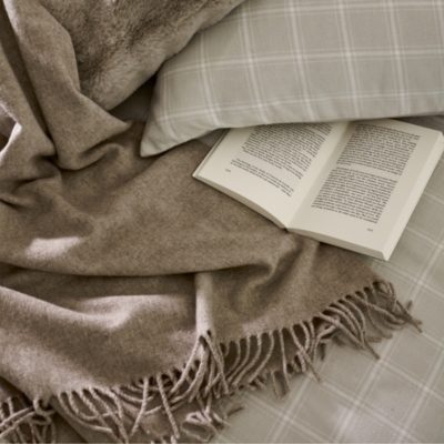 Cashmere Throw Cushions, Bedspreads & Throws The White Company US