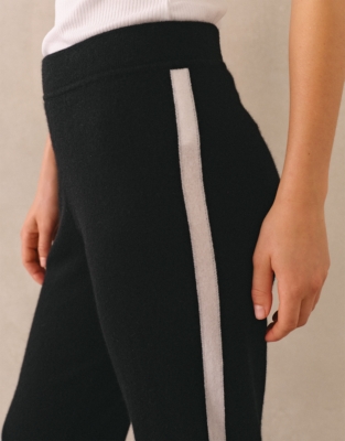 Cashmere Tipped Cuffed Joggers