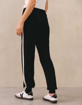 Cashmere Tipped Cuffed Joggers