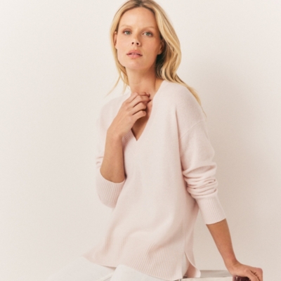 Cashmere V-Neck Jumper