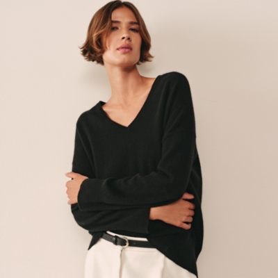 Cashmere V-Neck Jumper