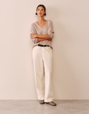 Cashmere V-Neck Jumper