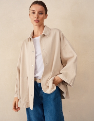 Casual Top Stitching Jacket