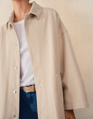 Casual Top Stitching Jacket