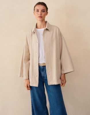 Casual Top Stitching Jacket