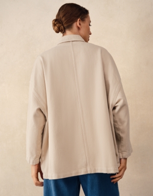 Casual Top Stitching Jacket