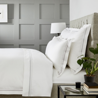 Cavendish Oxford Pillowcase with Border Single Cavendish Bed Linen