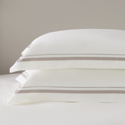 Cavendish Oxford Pillowcase with Border Single Cavendish Bed Linen