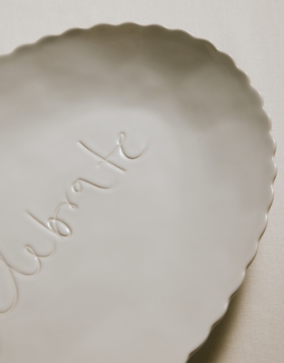 Celebrate Scalloped Platter