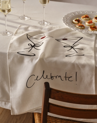 Celebration Glass Cloth Tea Towel