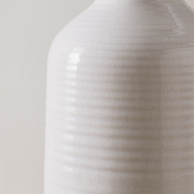 Ceramic Bottle Table Lamp — Small Lighting The White Company UK