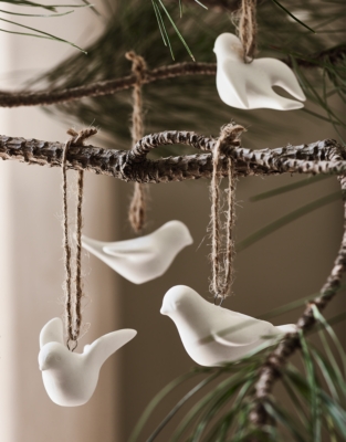 Ceramic Doves – Set of 4