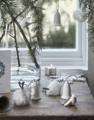Ceramic Doves – Set of 4