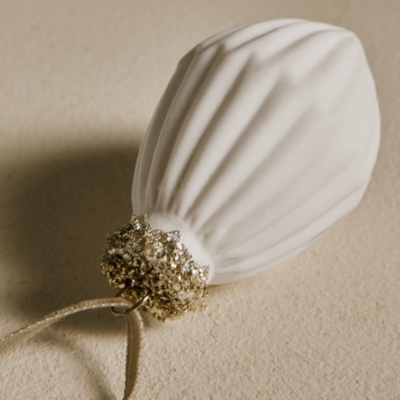 Ceramic Drop Bauble – 7.5cm