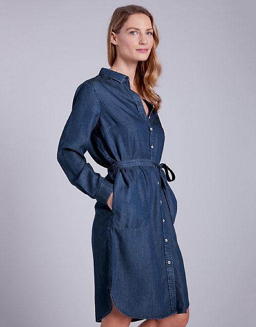 Chambray Shirt Dress | All Clothing Sale | The White Company US