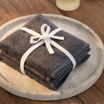 Charcoal Face Cloths – Set of 3