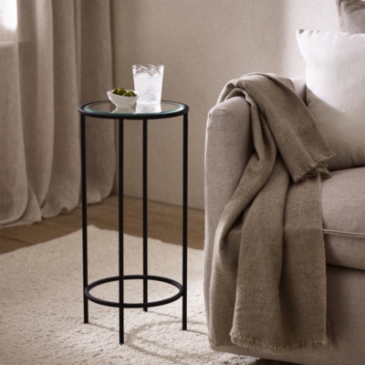 Charlford Glass Side Table